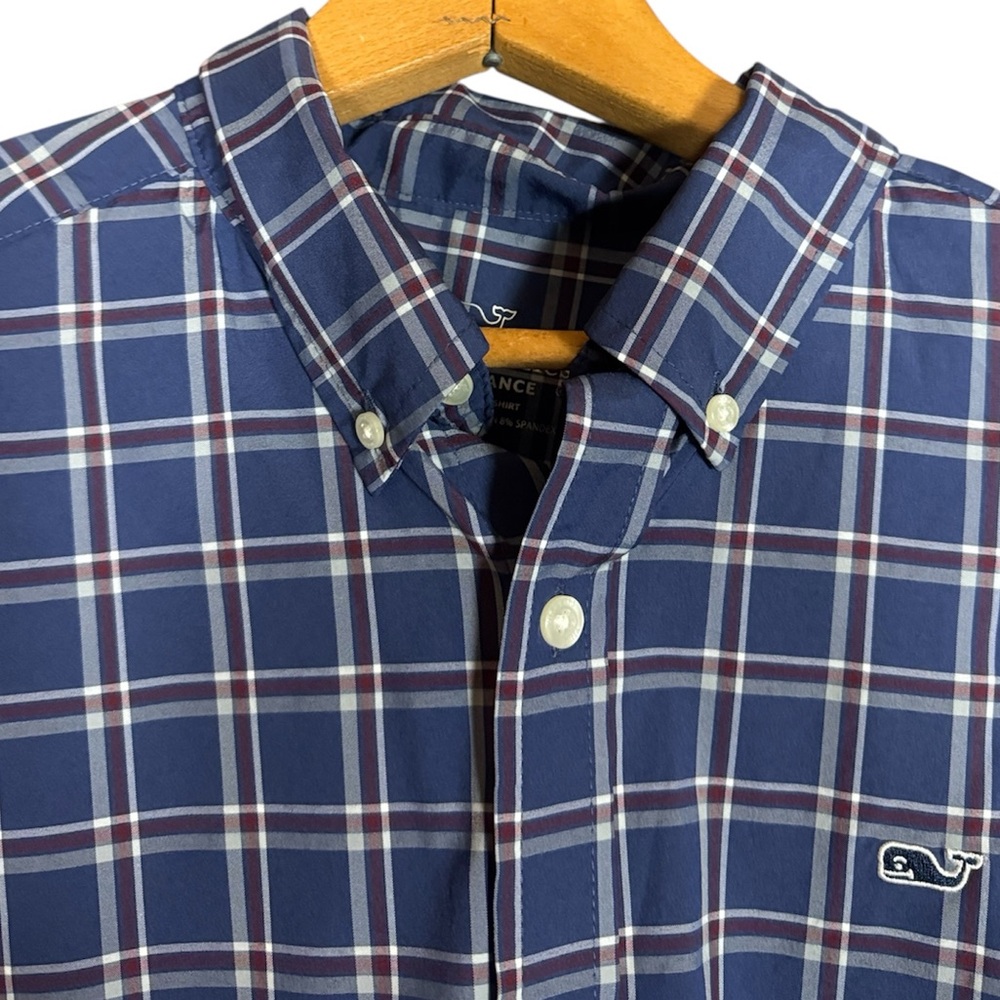 Vineyard Vines Performance fabric Classic fit Whale shirt Size Medium